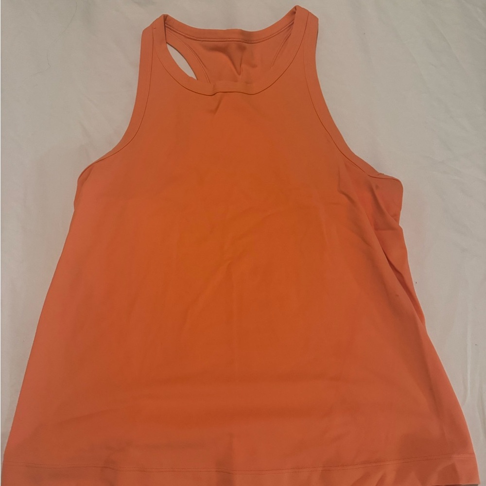 Lululemon Athletica Vibrant Orange Tank Top